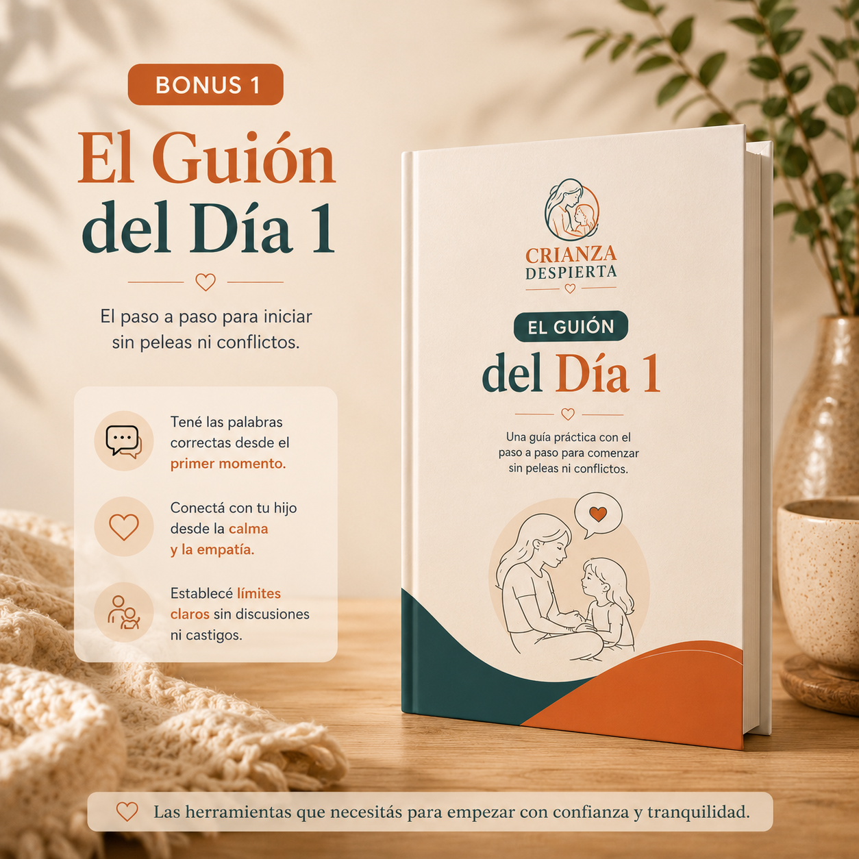 Pantallas Bajo Control — El Método Definitivo para que tu hijo aprenda a soltar el celular sin peleas, sin culpa y sin crisis.